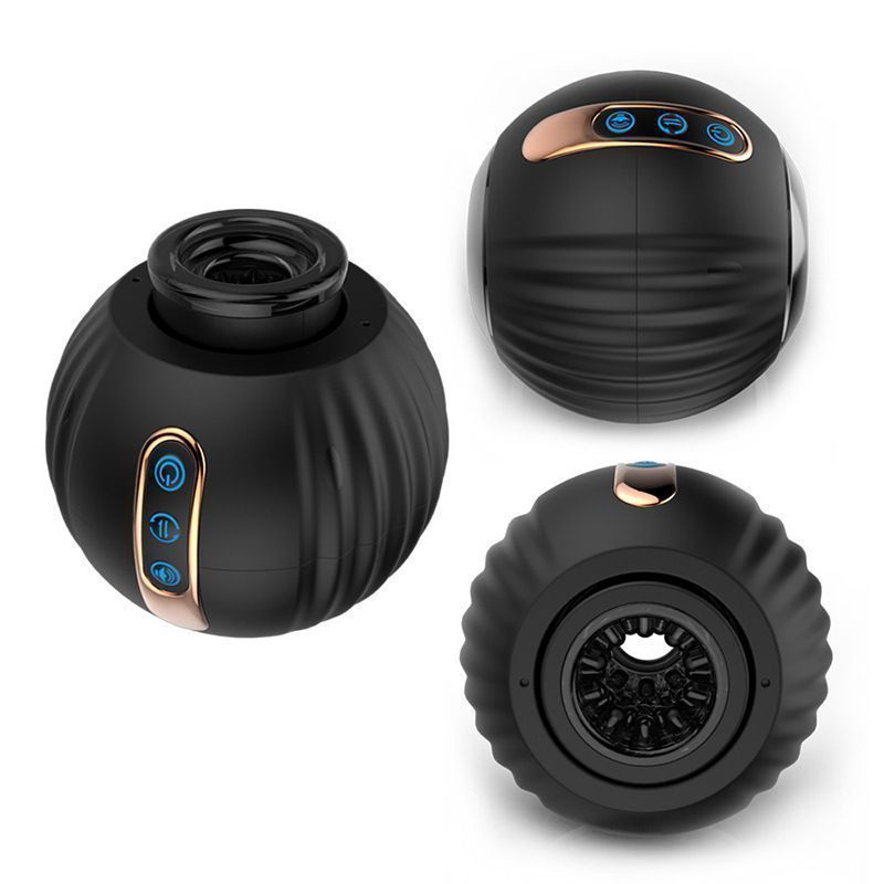 Automatic Telescopic Rotating Male Masturbator Cup with Silicone Sleeve — detail image 4