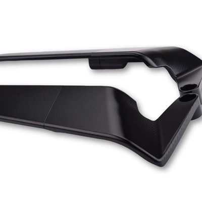 Fixed-Wing Rearview Mirror Holder: Motorcycle rearview mirror
