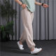 100 Cotton Linen 2021 Summer New Arrival Loose Anti-mosquito Pants Breathable Retro Solid Color Casual Bloomers Taiji Pants