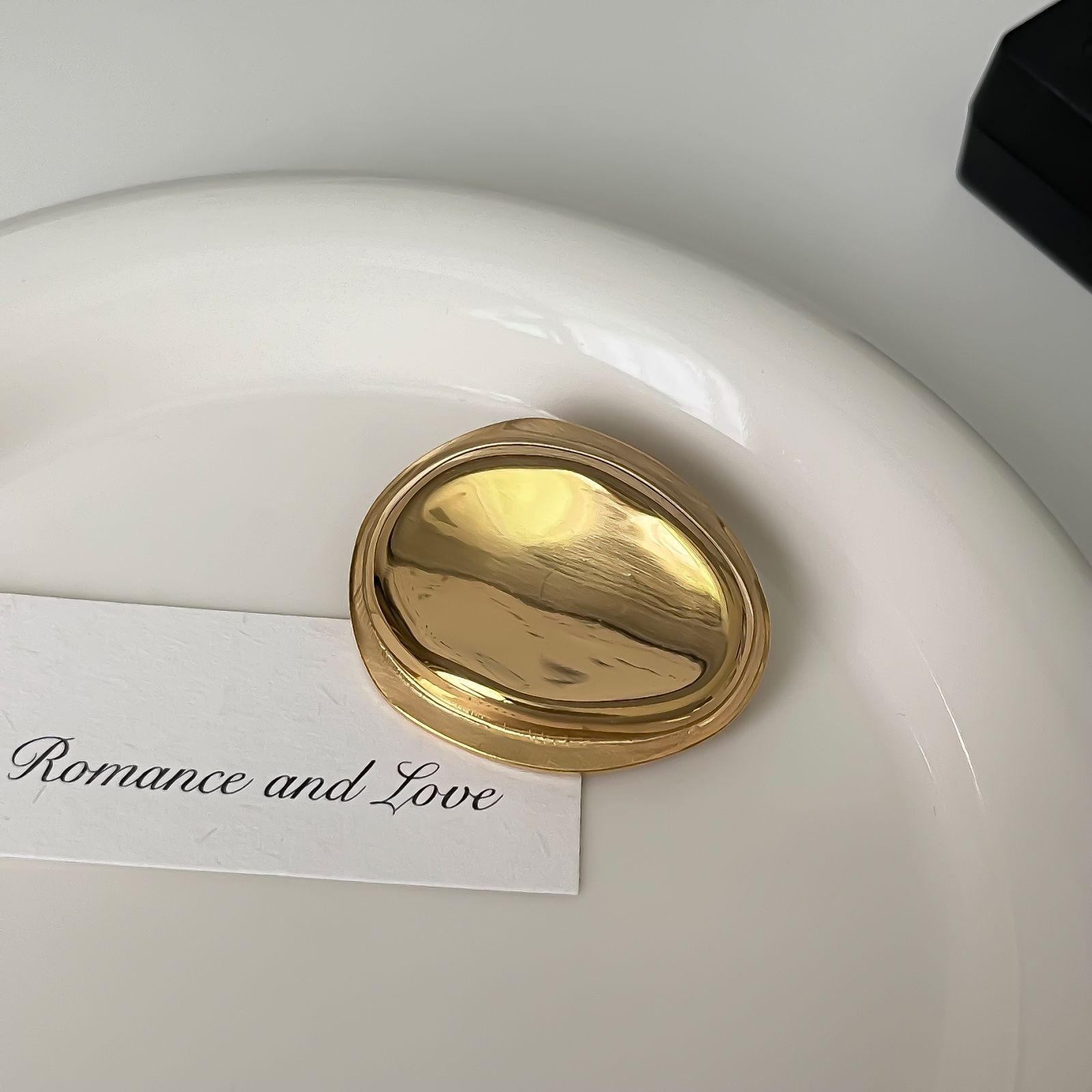 6#황금 타원형 고체