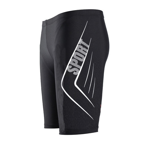 Plus-size five-point swimming trunks for men, loose sports large size men's swimsuits, professional quick-drying swimming trunks, adult hot spring wholesale