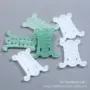 天然25x30mm吊坠寿字金丝玉