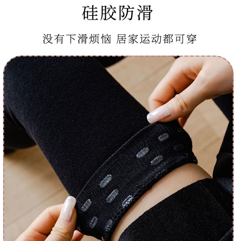 大码过膝袜女胖MM长筒袜春秋棉袜加肥高筒加长袜子吸汗硅胶防滑|undefined