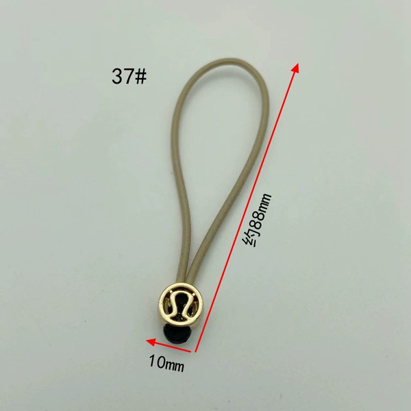 37# gold head khaki rope (piece)