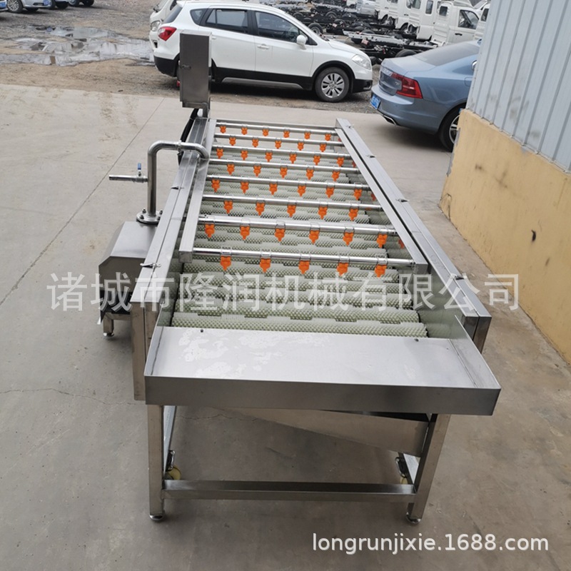 全自动生蚝清洗机 海蛎子清洗机 毛刷清洗设备去泥沙清洗干净快速