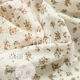 Pure Cotton Small Floral Fabric All Cotton Printed Children's Clothing Cotton Floral Fabric Spring and Summer dress Clothing Floral Fabric