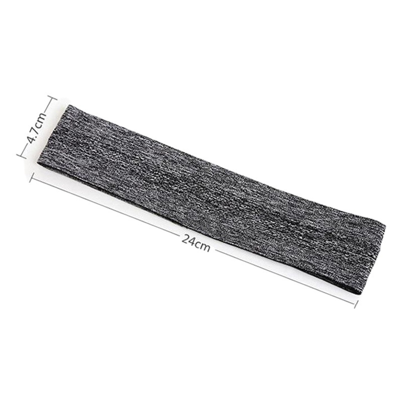 Running Sports Headband Sweat Absorbing Band Non-slip Anti-sweat Headband Yoga Hair Band Tennis Sports Headband Cross-border in stock