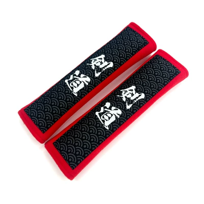 Seat belt shoulder pad — factory direct sale in stock - sword-road-red