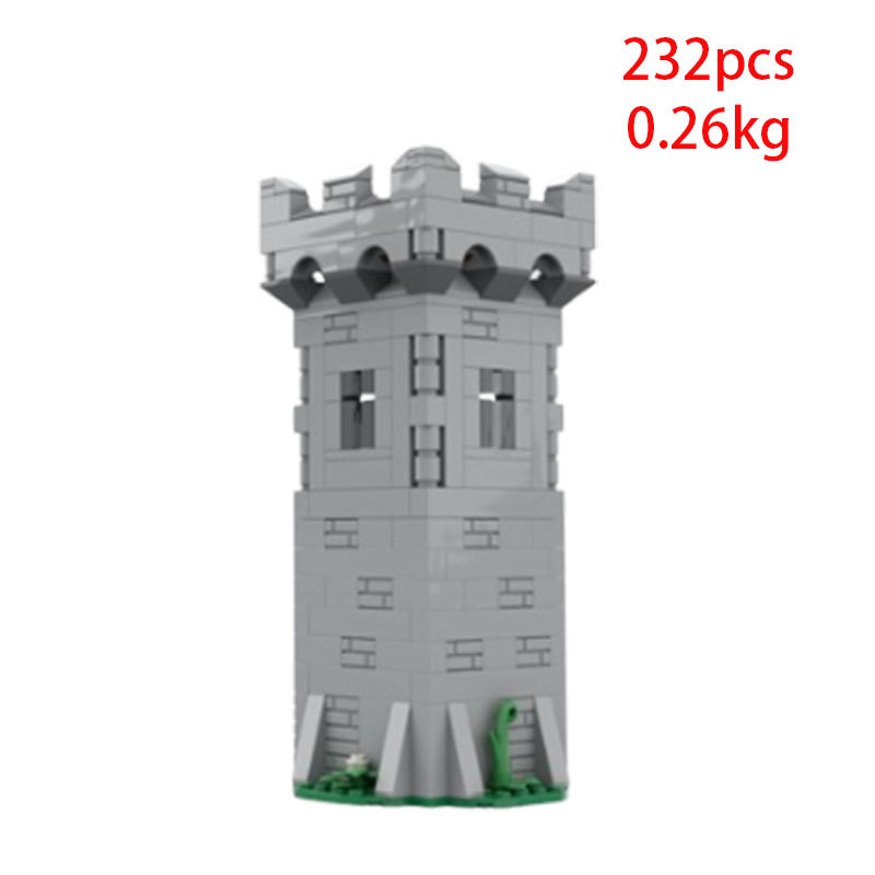 Castle Building Blocks Wall And Tower Set For Kids Toy Construction_voghion.com