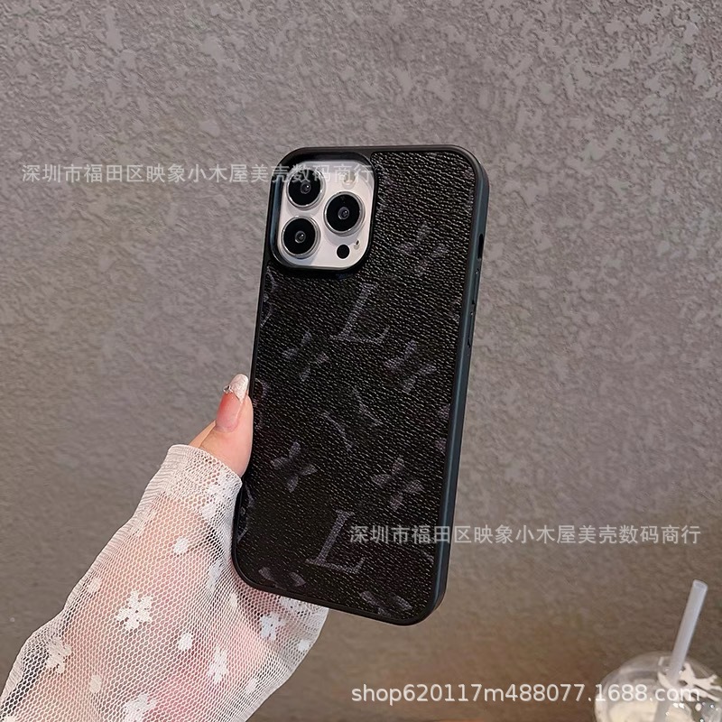 Adecuado para Apple 17pro funda para teléfono móvil 11 moda iphone12/14 funda protectora x lujo 13 nuevo bolso para tarjetas de mujer