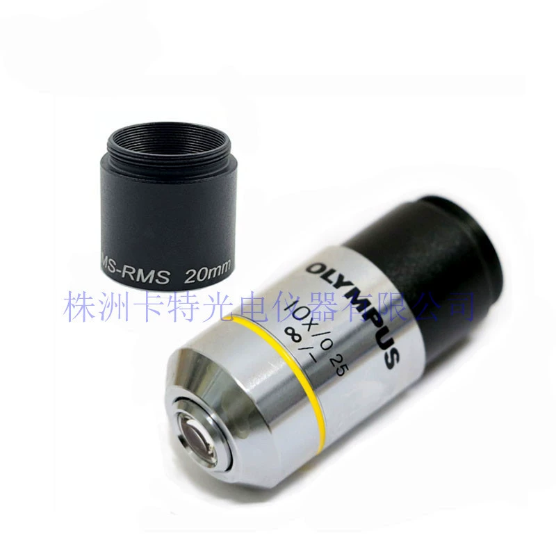 Микроскоп объектива с безфокусным адаптером бесконечной резьбы RMS PL15RMS удлинительная петля