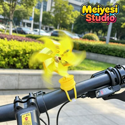 windmill ornament, motorcycle decorative: Car ornaments