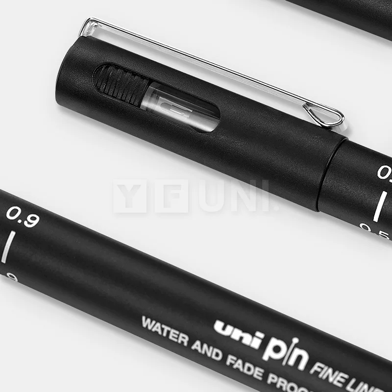 ✅Игольчатая ручка Mitsubishi PIN-200, японский импорт UNI, контурная/трассировочная рисовальная ручка (запросы на крупный заказ)