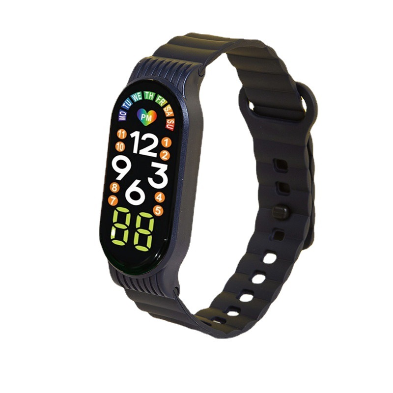 Nuevo xiaomi m7a fresco LED reloj electrónico táctil digital deportes niños estudiante LED reloj electrónico pulsera