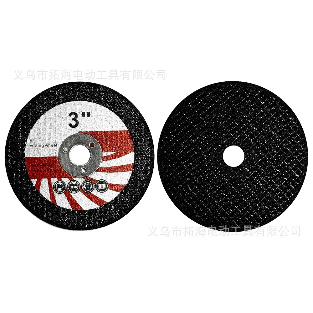 Мини 3-дюймовая угловая шлифовальная машина Пила 75mm Пила Пильная плитка Деревянные металлические шлифовальные колеса 10mm трансграничные