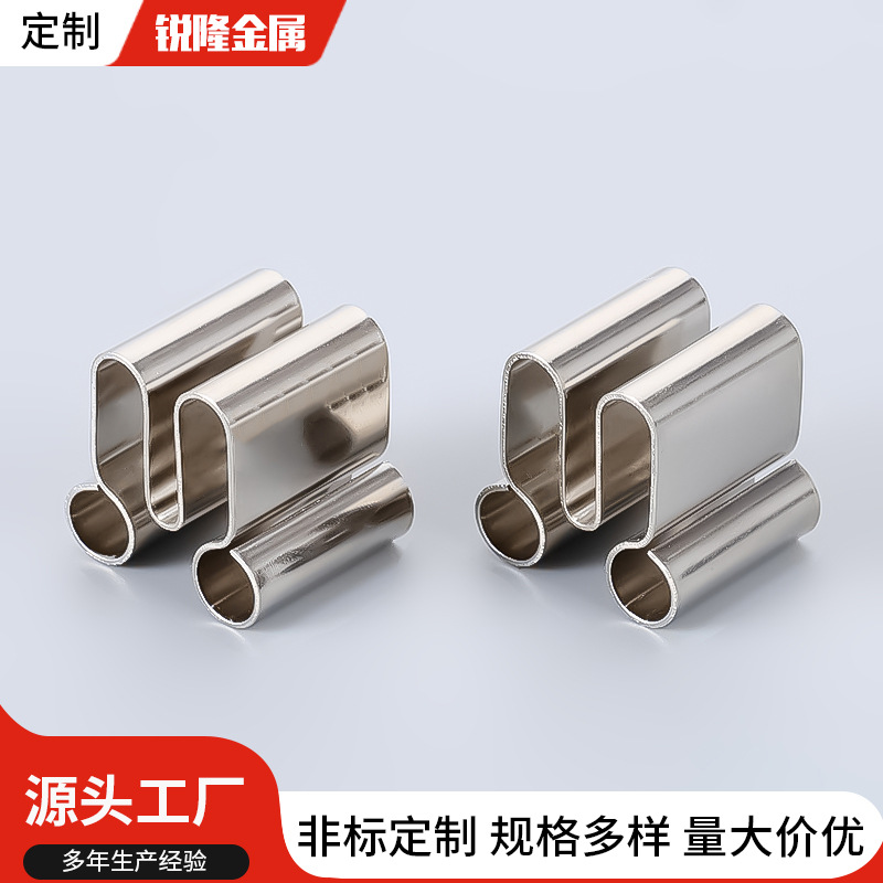 M型双圆异形弹簧五金冲压端子非标加工精密五金冲压异形弹簧配件