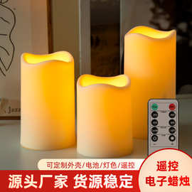 跨境电子蜡烛 led蜡烛灯酒吧派对聚会节日氛围蜡烛灯七彩遥控蜡烛