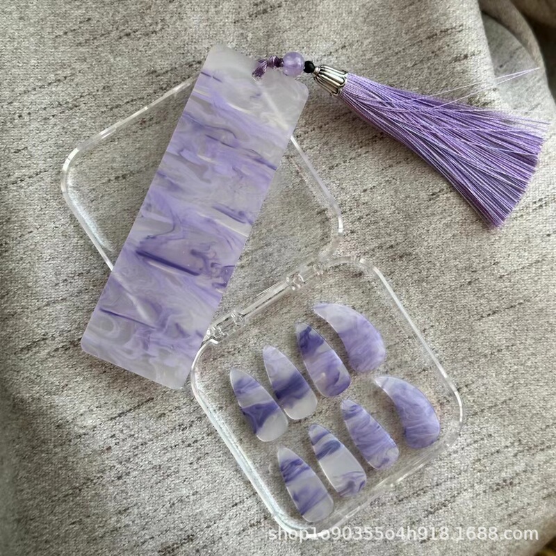 Guzheng nail children's professional special Adult hawksbill color professional performance grade double-sided arc nail piece tape guzheng Guzheng nail children's professional special Adult hawksbill color professional performance grade double-sided arc nail piece tape guzheng