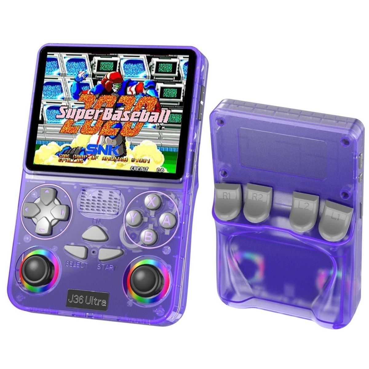 Transfronterizo R36S de código abierto PSP consola de juegos arkos sistema de almacenamiento 1GB juego portado RK3326