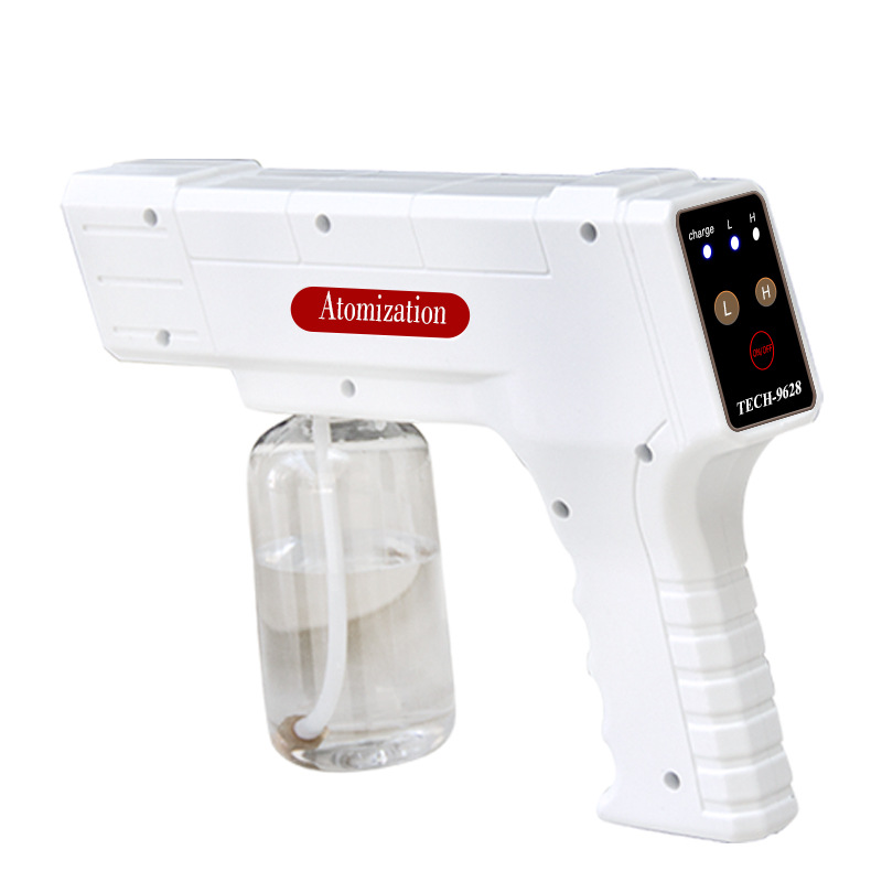 Epidemic disinfect Sprayer charge hold Blue light small-scale atomization Spray gun Nanometer wireless Spray Guns