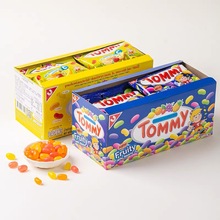 泰国进口UNITED TOMMY什锦水果味维C软糖盒装休闲小零食180g*12盒