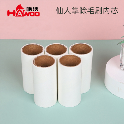 Cactus Pet Cleaning Brush Peelable Inner Core Pet Cat Hair Removal Brush Sticker Roller Household Dust Brush