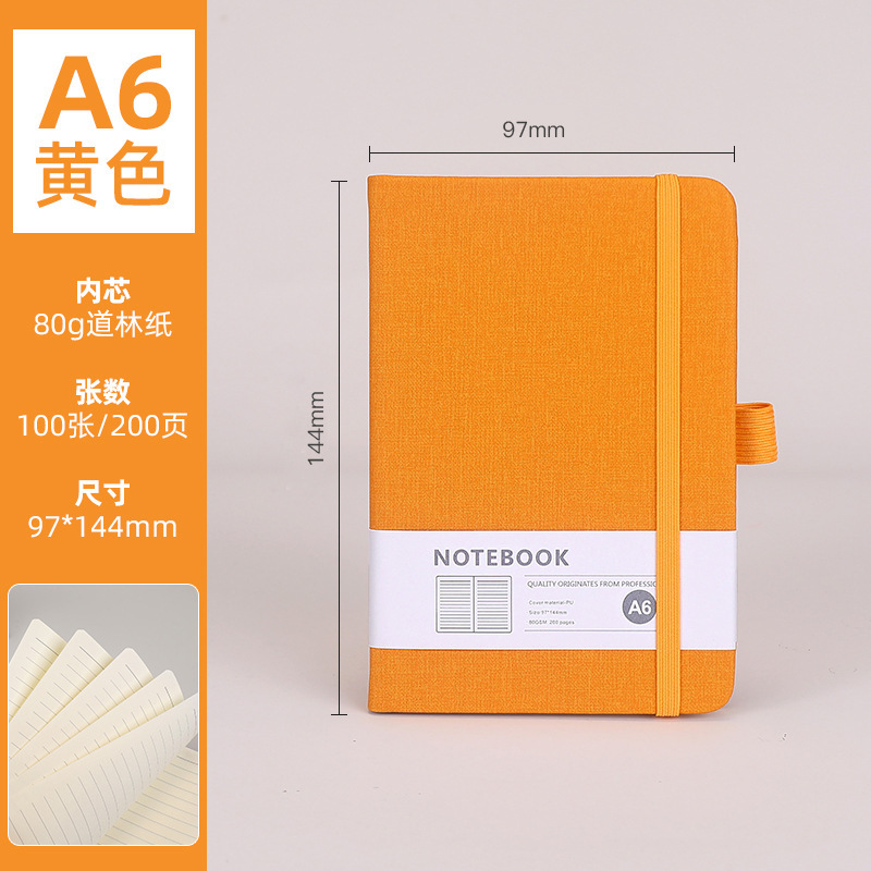 a5 布テクスチャストラップノートブックカスタムロゴシンプルな pu レザービジネス会議メモ帳卸売ギフトセット|undefined