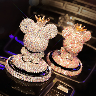 Car Accessories Ornaments Violence Bear Cute Car Perfume Aromatherapy Creative Car Decoration Goddess on the center console