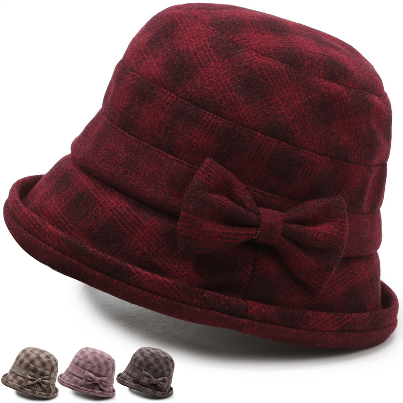 New basin hat for middle-aged and elderly women