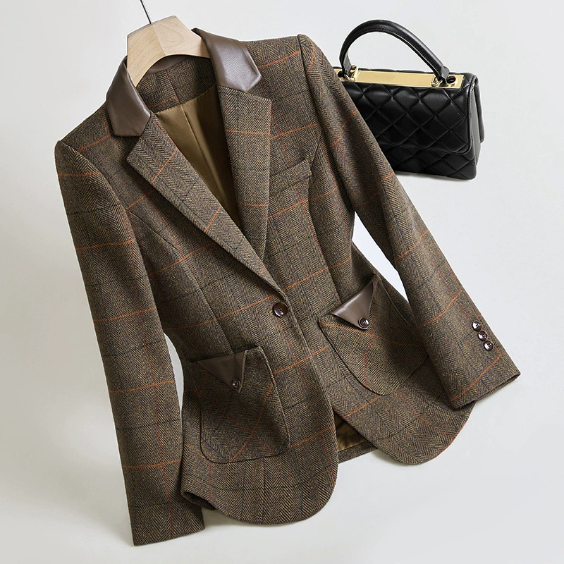 (Cross-border trading), fitted long-sleeve, classic suit jacket, Amazon