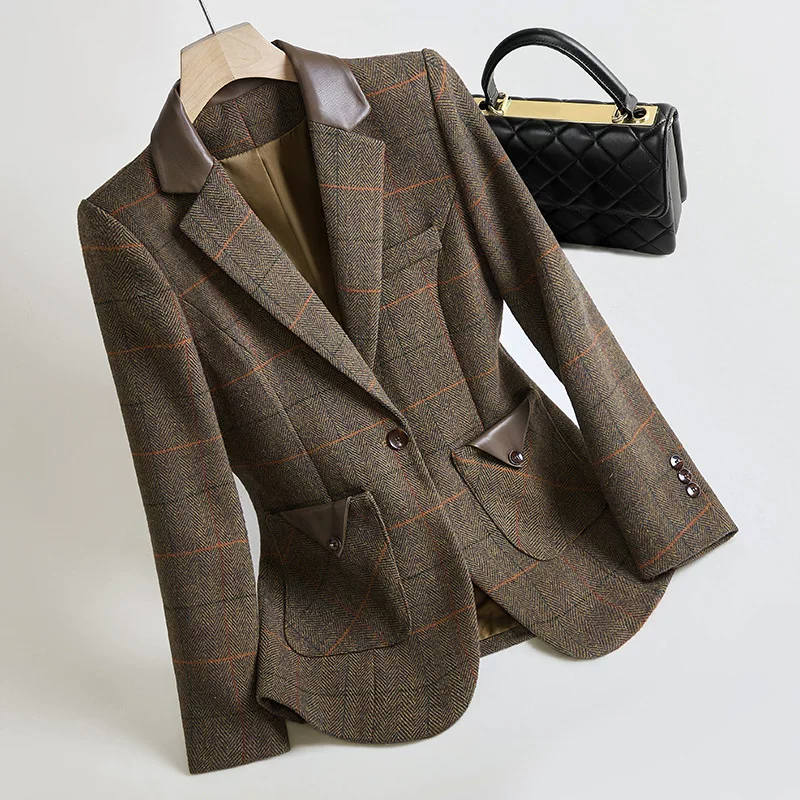 (Cross-border trading), fitted long-sleeve, classic suit jacket, Amazon