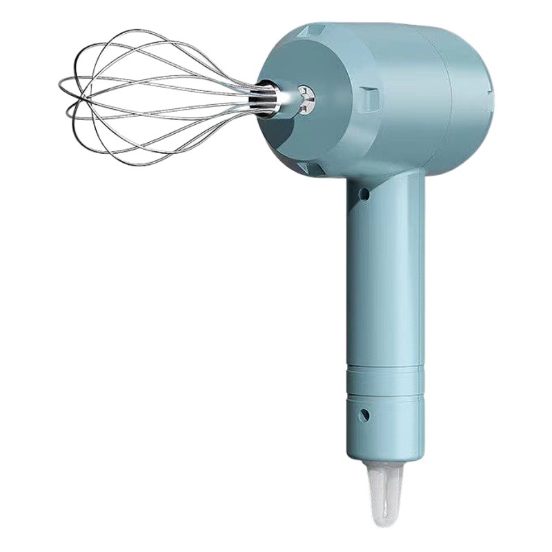 Wireless Electric Egg Beater Handheld Rechargeable Egg Beater Household Baking Cake Cream Beater Mini Mixer