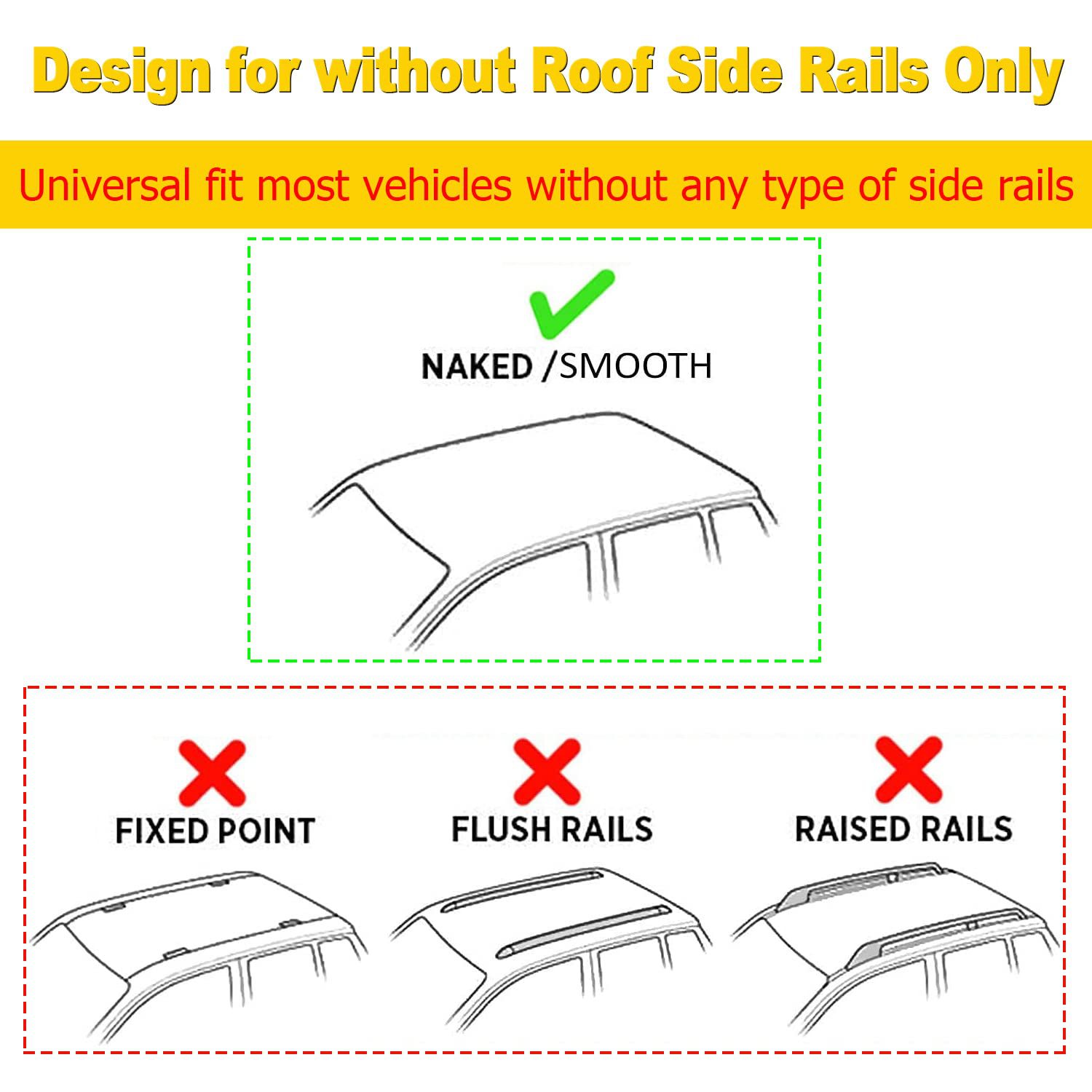 Universal Car Roof Crossbar, Aluminum Alloy Silent Luggage Rack, Adjustable Bracket Wholesale from Manufacturer