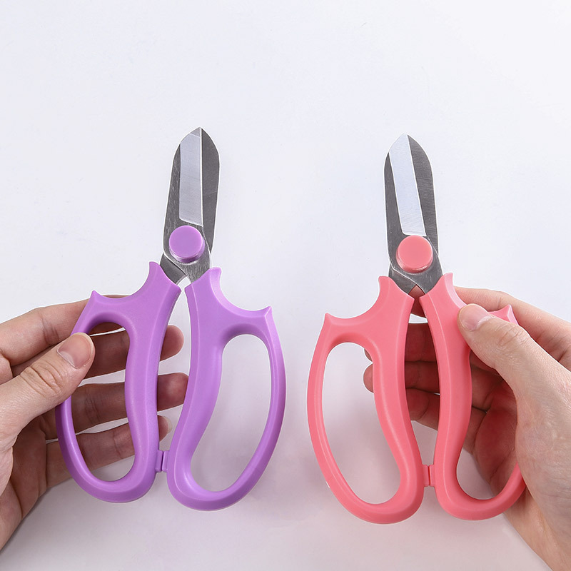 Envasado de flores arreglo floral tijeras de poda del hogar herramientas de jardín de acero inoxidable jardinería poda tijeras florales