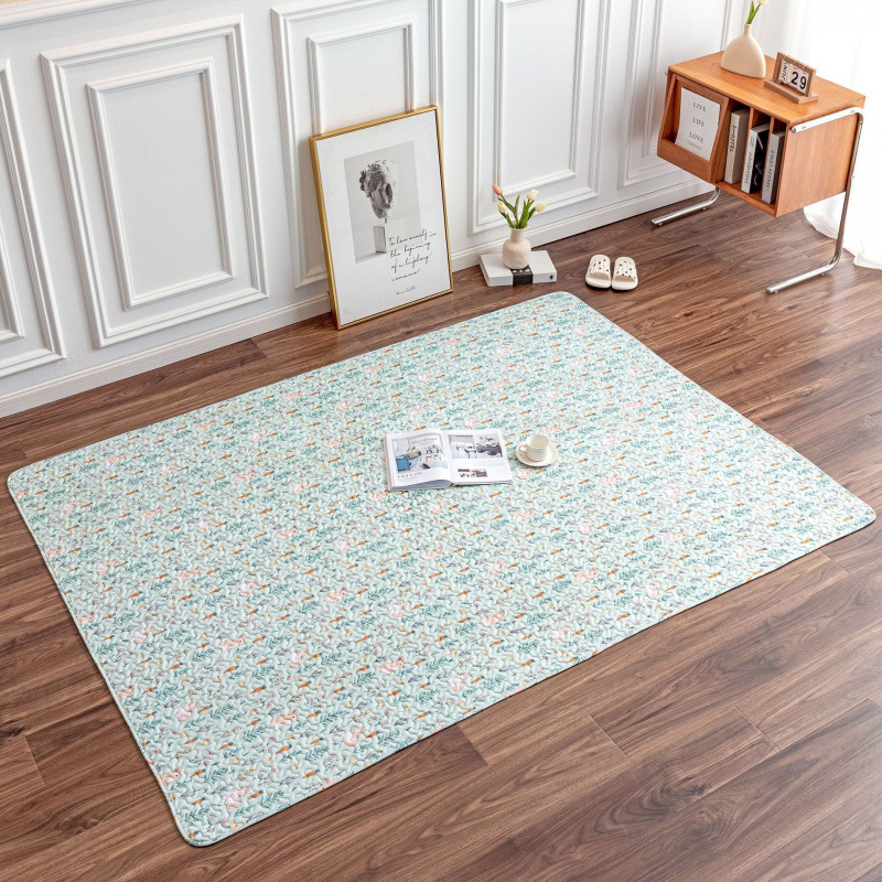 Silicone Non-Slip Floor Mats Nordic Pure Cotton Floor Mats Tatami Mats Climbing Mats Picnic Mats Factory Direct Sales and Delivery