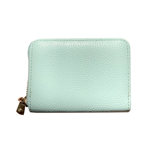 New wholesale lychee pattern 9 card holder large capacity bank card credit card women small accordion card holder