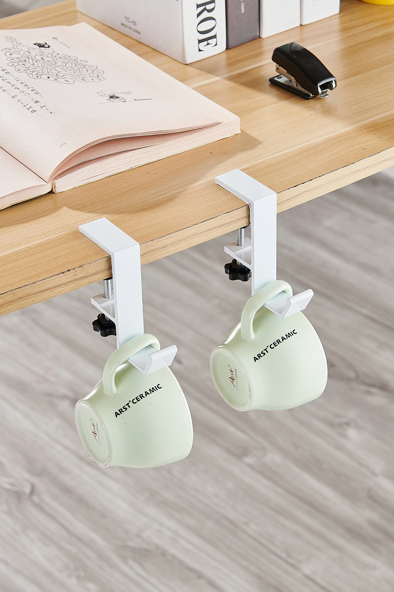 桌边挂钩:调节固定款单钩