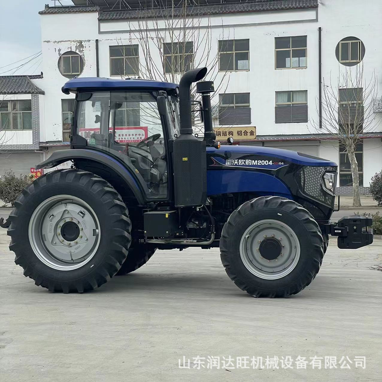 全新雷沃2004旋耕犁地四驱拖拉机 前后配重档位齐全大型拖拉机