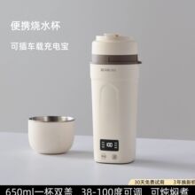 电热杯小型迷你便携式烧水壶办公室旅行加热保温电热水杯外贸批发