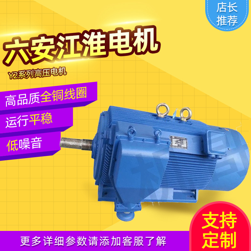 六安江淮电机Y2系列紧凑型高压三相异步电动机90kw110kw厂家直供