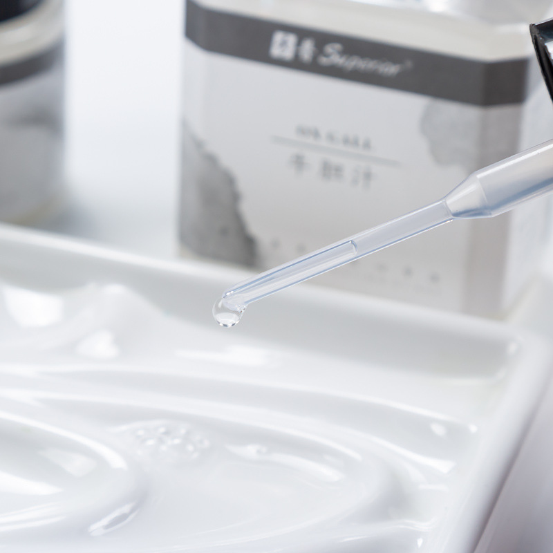 Xiupu pintura de acuarela sólida herramienta auxiliar traje vaca bilis 45ml 85ml