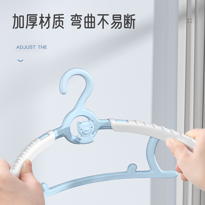 Perchas de ropa multifuncionales para niños perchas de ropa retráctiles para bebés perchas de ropa para niños recién nacidos