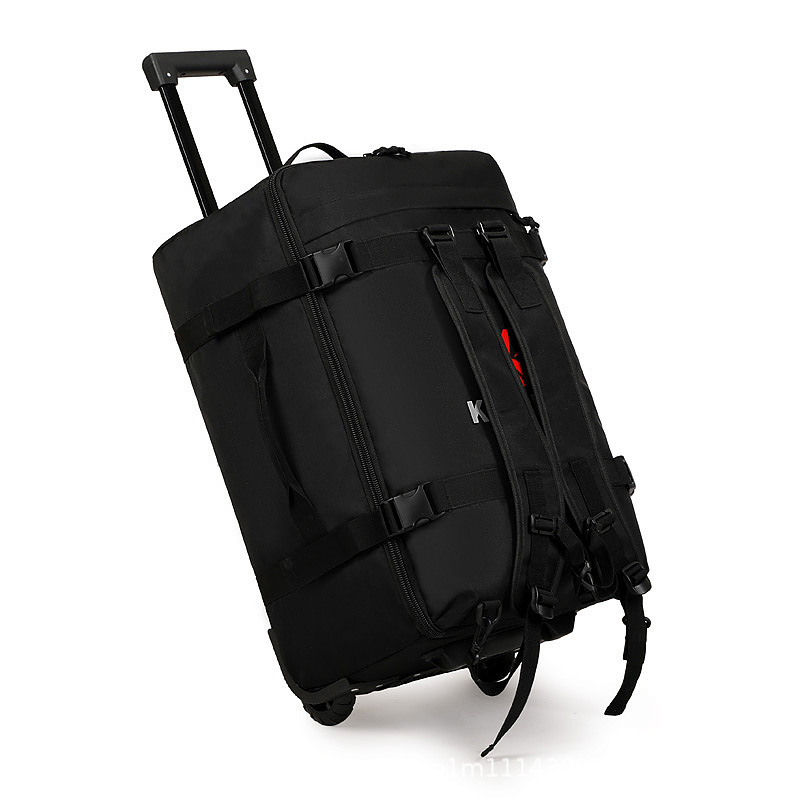 Bolsa de viaje con ruedas al aire libre caminata mochila bolsa de viaje bolsa de tracción bolsa de viaje al por mayor bolsa de transporte