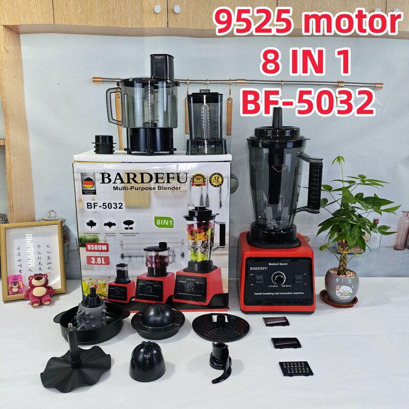 跨境8in1blender纯铜不锈钢大功率绞肉碎冰榨汁机搅拌机双杯设计|undefined