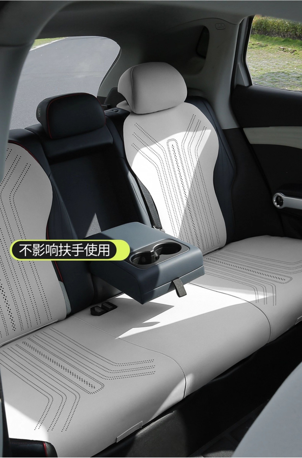 Suitable for Byd Yuan Plus Champion Edition Car Seat Cushion, Universal Car Seat Cover for All Seasons, Ventilated and Breathable Seat Cover