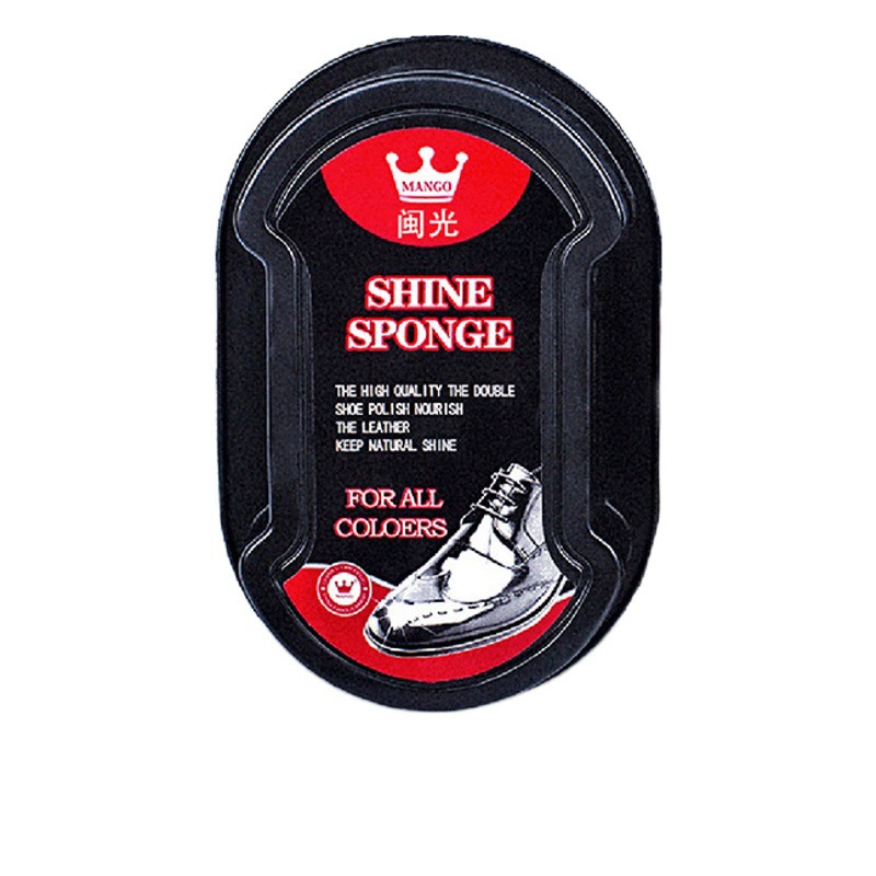 Двусторонний бесцветный крем для обуви Уход за кожей Губка для воска для обуви Очиститель для обуви Специальный крем для обуви Костюм Водонепроницаемый крем для обуви