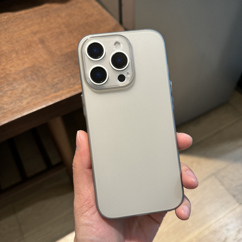 Apple 16promax 携帯電話ケース、薄型 iPhone15 保護カバー、つや消しソフトケースに適したオールインクルーシブの写真ボタン|undefined
