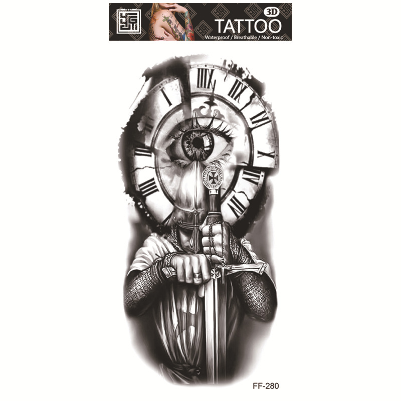 Tatuajes Temporales Impermeables de Papel de Transferencia al Agua para Cuerpo Entero image 86