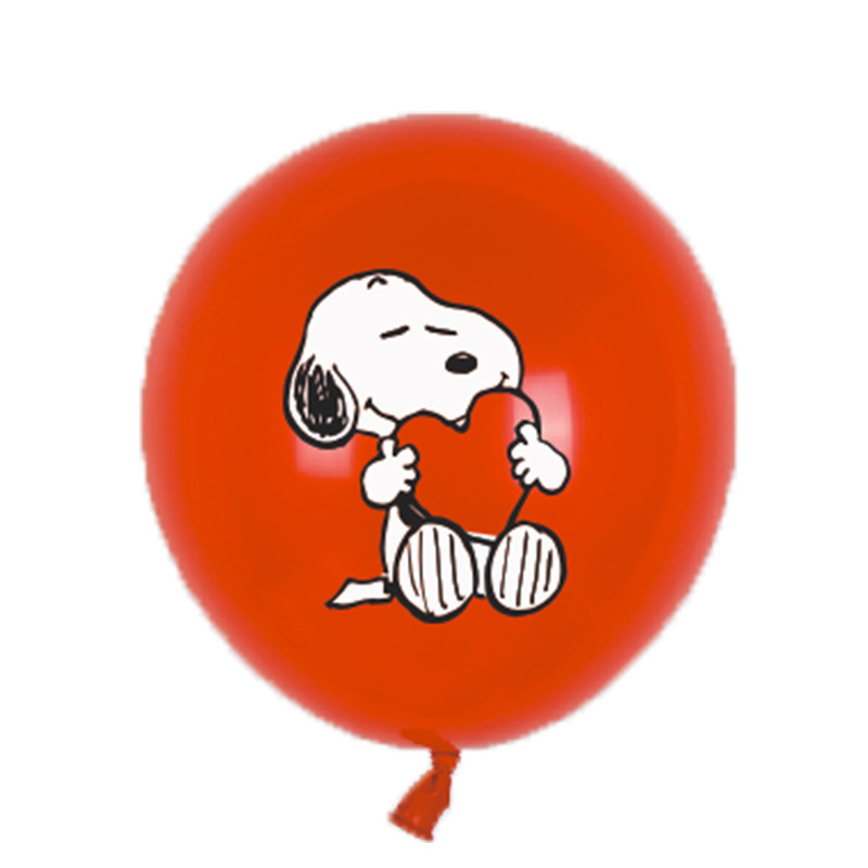 スヌーピーラテックスバルーンパーティー装饰Snoopy诞生日パーティーラテックスバルーンシーンアレンジ|undefined