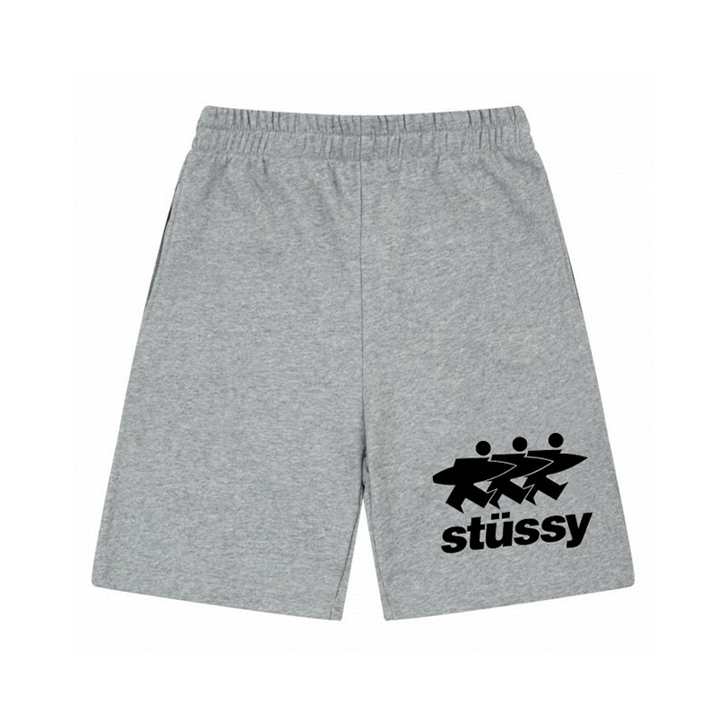 クロスボーダー ステューシー stussy 外国貿易レタープリント カジュアルパンツ スカルシーバー パレードショーツ 男女兼用 5点パンツ|undefined